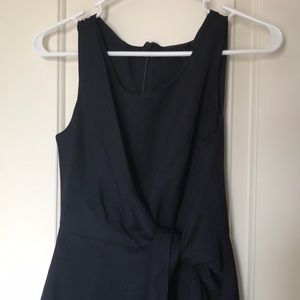 The Limited navy dress with tie waist (0)